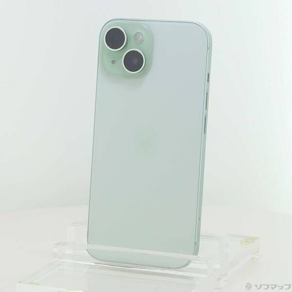 ソフマップ 〔中古品〕 iPhone15 128GB グリーン MTMM3J／A SIMフリー【258】