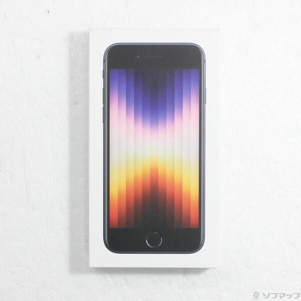 ソフマップ 〔中古品〕 iPhone SE 第3世代 64GB ミッドナイト MMYC3J／A SIMフリー【377】