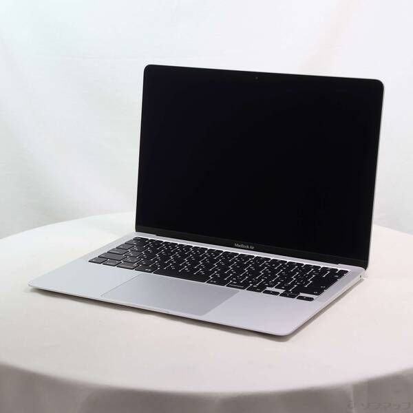 ソフマップ 〔中古品〕 MacBook Air 13.3-inch Late-2020 MGN93J／A Apple M1 8コアCPU_7コアGPU 8GB SSD256GB シルバー 〔26.3 Tahoe〕【349】