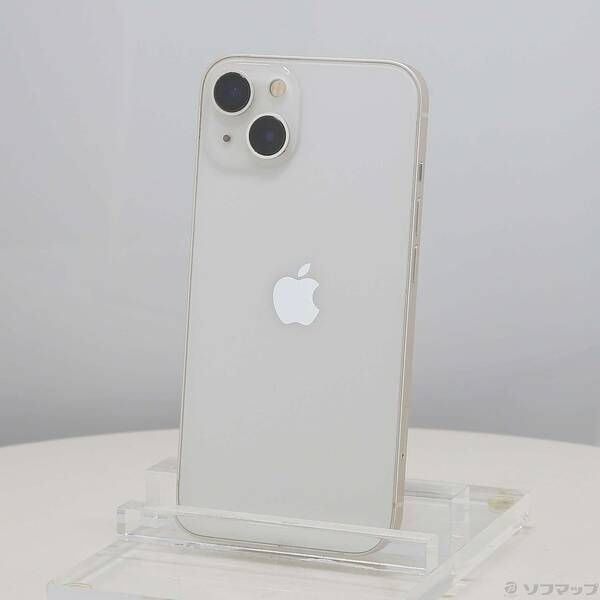 ソフマップ 〔中古品〕 iPhone13 128GB スターライト MLND3J／A SIMフリー【258】