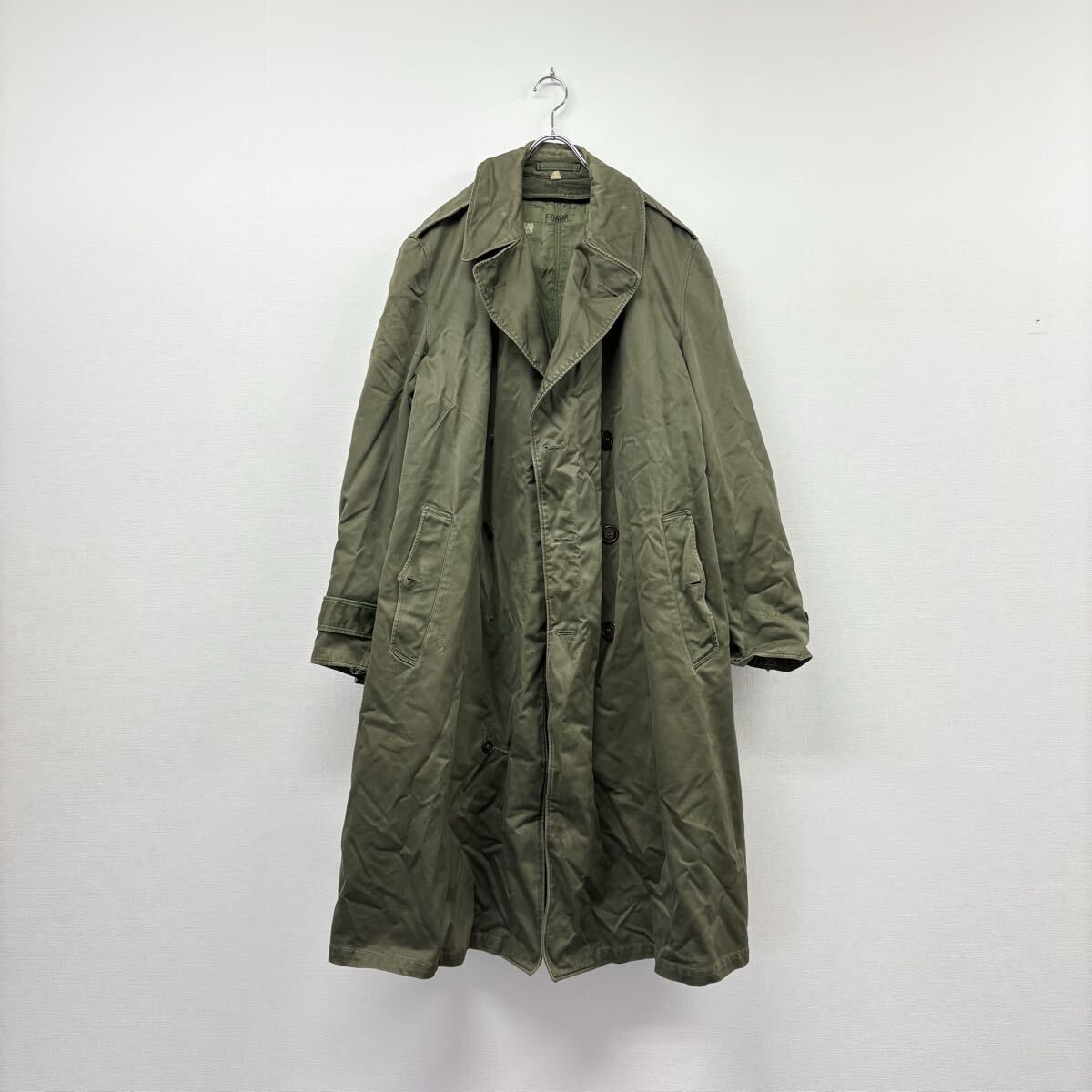 50s Vintage US.ARMY ヴィンテージ トレンチ コート ライナー 付き サイズ L 805-0030