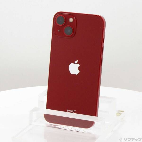 ソフマップ 〔中古品〕 iPhone13 128GB プロダクトレッド MLNF3J／A SIMフリー【258】