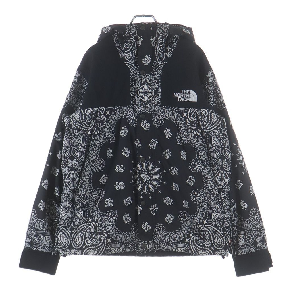 SUPREME (シュプリーム) ×The North Face 14AW Bandana Mountain Jacket Parka バンダナ マウンテンパーカー NP514001 CHM9 ブラック