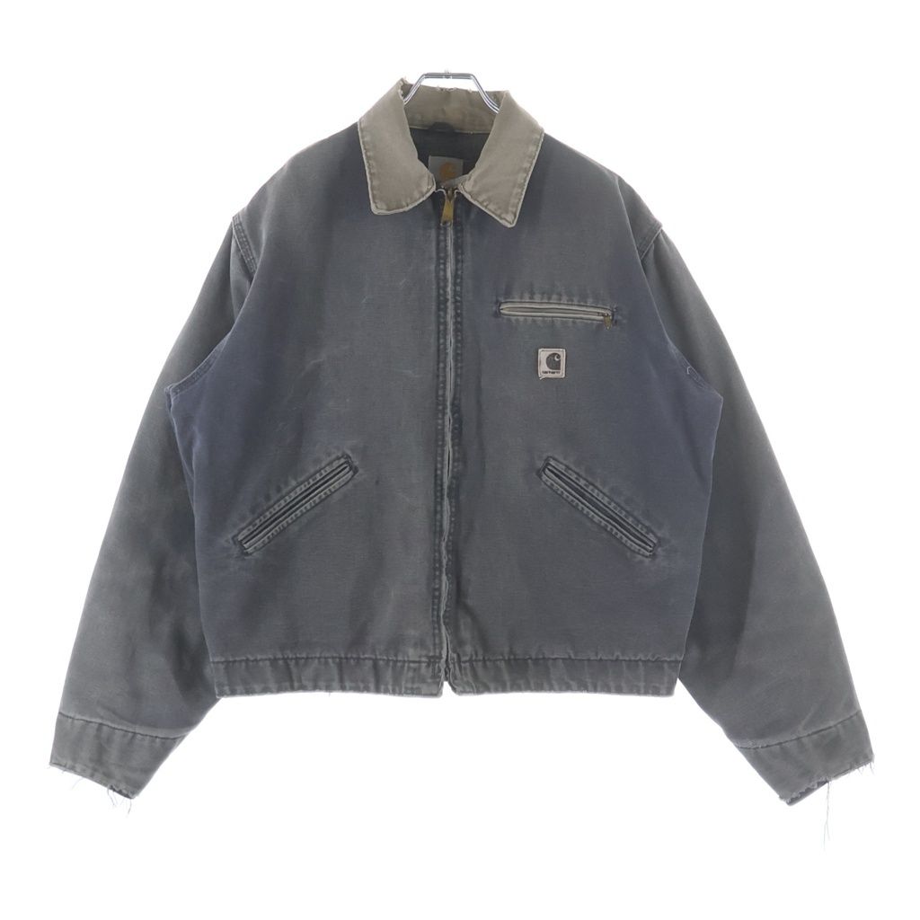 CARHARTT (カーハート) 00s USA製 Detroit Jacket Petrol デトロイトジャケット ペトロール J97 PTL ダックジャケット グレー
