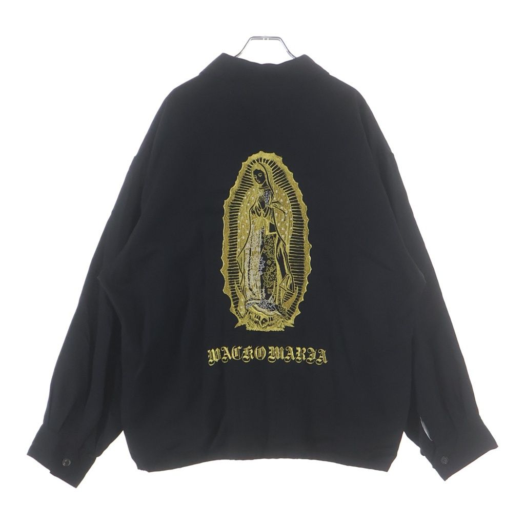 WACKO MARIA (ワコマリア) 24AW Vietnam Jacket マリアモチーフ 刺繍 ベトナムジャケット ブラック 24FWE-WMO-ML01