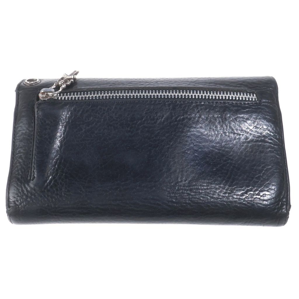 低価，新作登場 CHROME HEARTS (クロムハーツ) WAVE ウェーブ レザー 