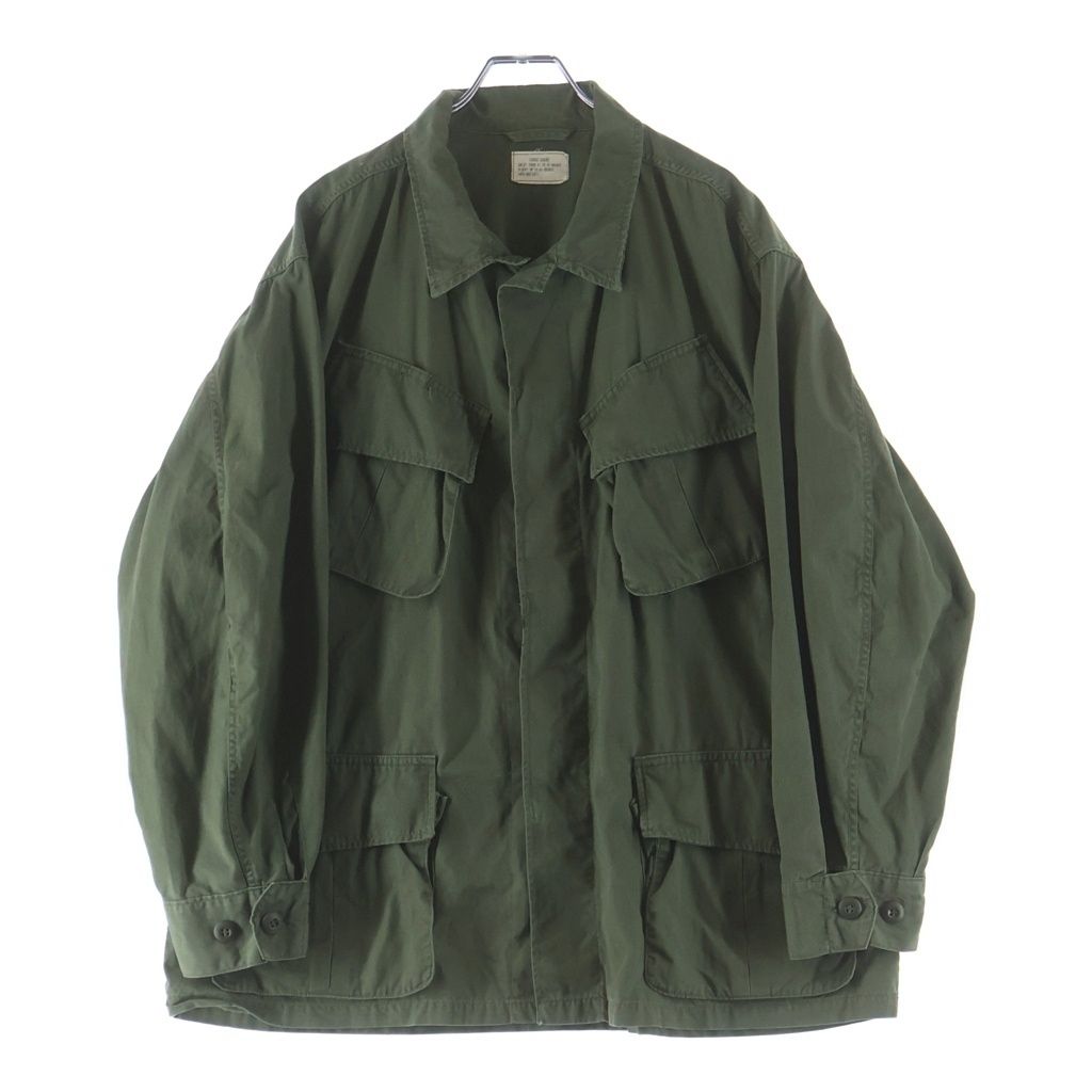 MILITARY (ミリタリー) 60s FATIGUE ファティーグ 3th L-S ノンリップ DSA-100-4263 ミリタリージャケット カーキ