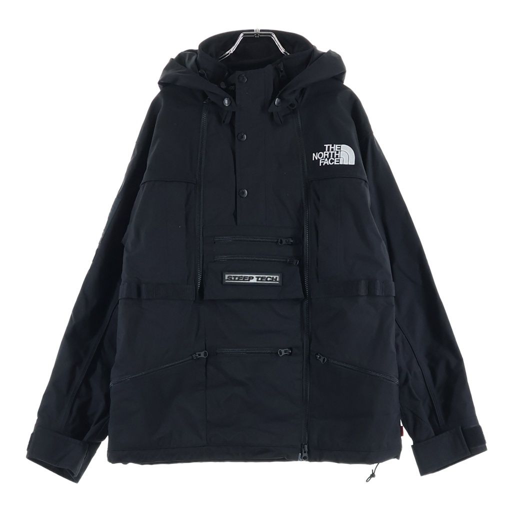 SUPREME (シュプリーム) 16SS ×The North Face Steep Tech Hooded Jacket ノースフェイス ロゴエンブロイダリー スティープテック ハーフジップ フーデッド ジャケット NF0A2RES