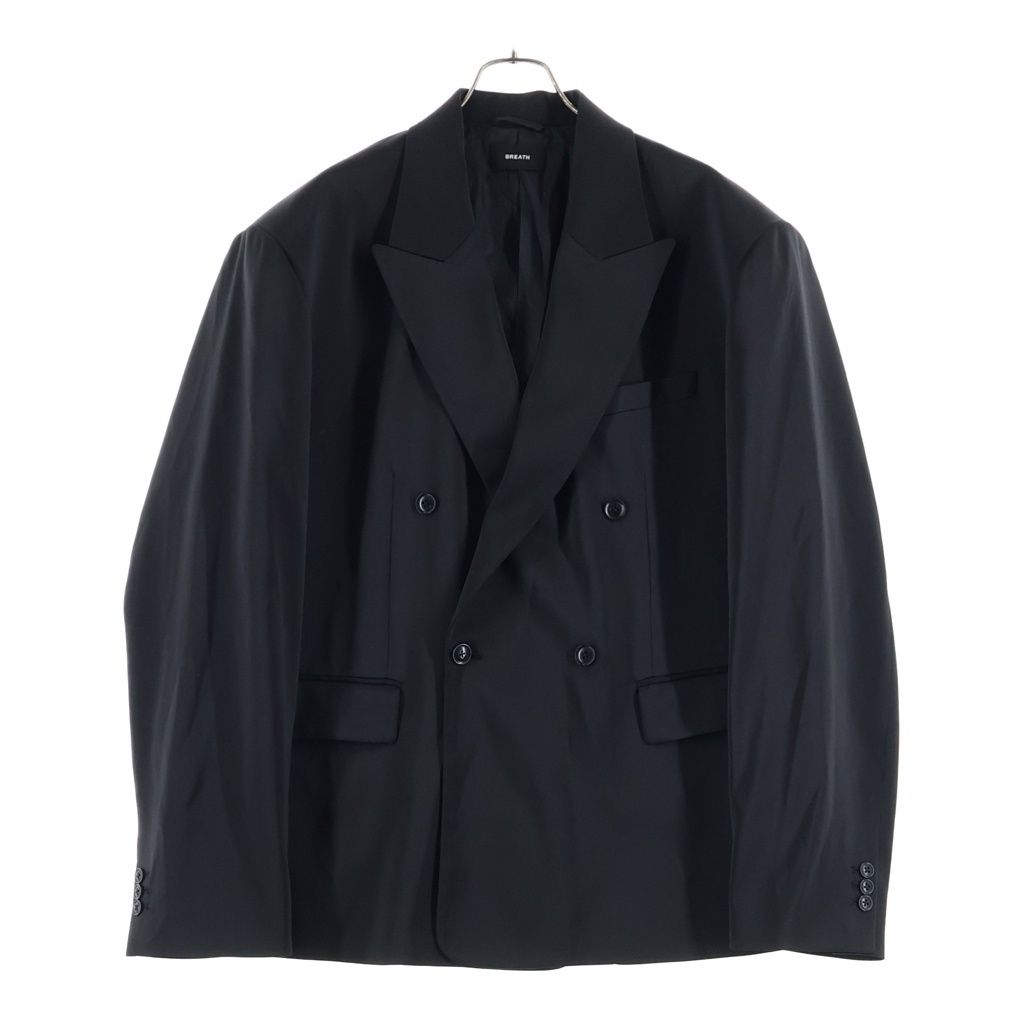 BREATH (ブレス) 26SS OVERSIZE DOUBLE JACKET オーバーサイズダブルジャケット ブラック BR26SS-O0005 17,864円