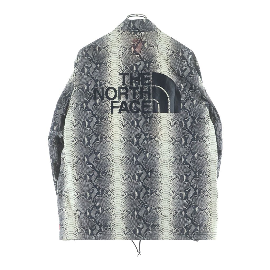 SUPREME (シュプリーム) 18AW ×THE NORTH FACE Snakeskin Taped Seam Coaches Jacket ザ ノースフェイス ナイロン スネークスキン テープド シーム 長袖コーチジャケット NP11803I