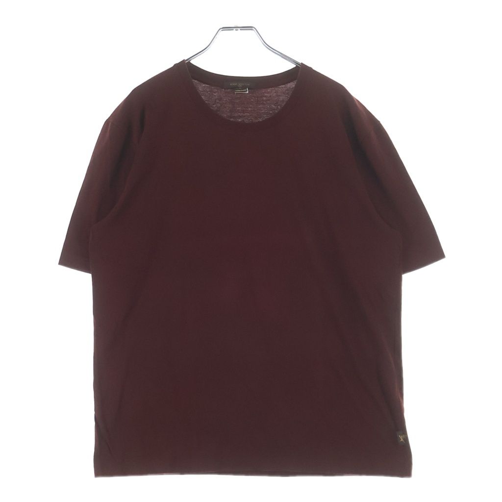 LOUIS VUITTON (ルイヴィトン) ロゴピスネーム クルーネックTシャツ