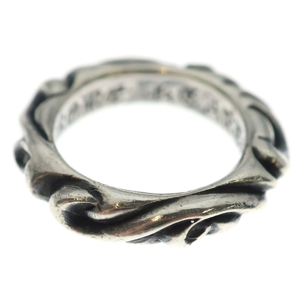 CHROME HEARTS (クロムハーツ) SCRL BAND スクロールバンド リング シルバー BCA351
