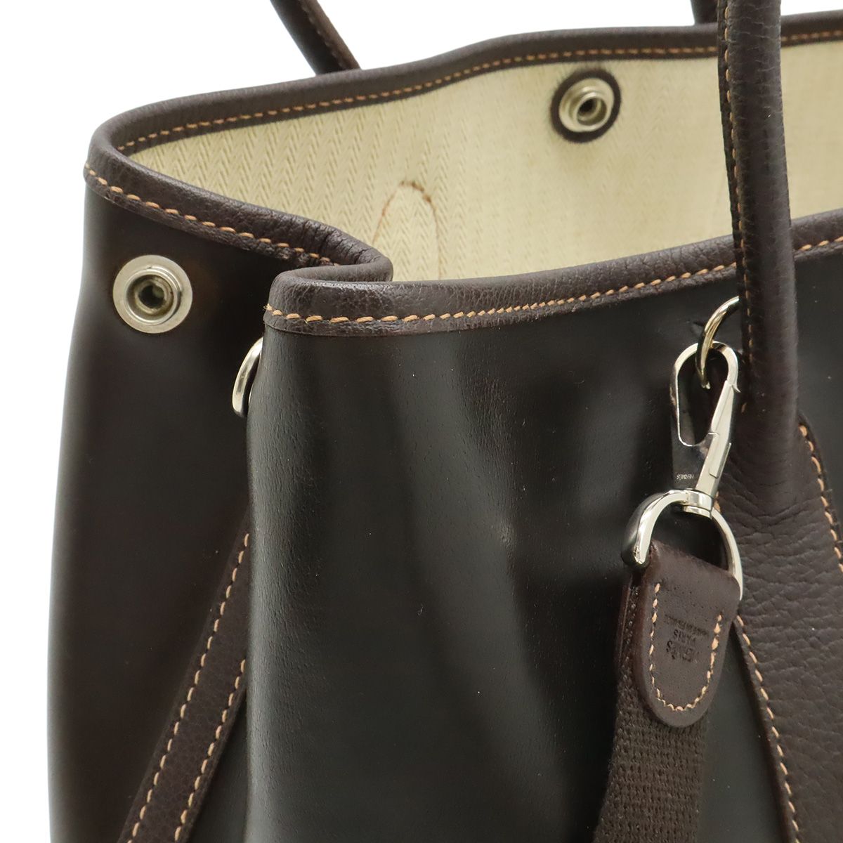 HERMES エルメス ガーデンパーティTPM トートバッグ ハンドバッグ 2WAY