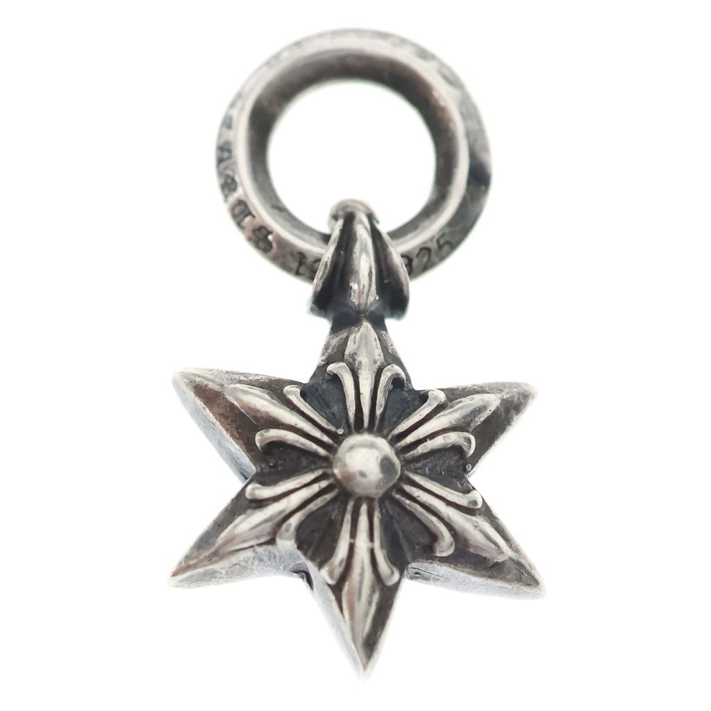 CHROME HEARTS (クロムハーツ) 6POINT STAR CHARM 6ポイントスターチャーム ペンダントトップ シルバー BCA204