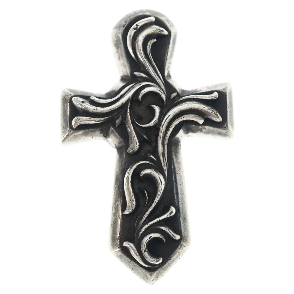 CHROME HEARTS (クロムハーツ) VULCAN CROSS スモールバルカンクロス シルバーネックレス