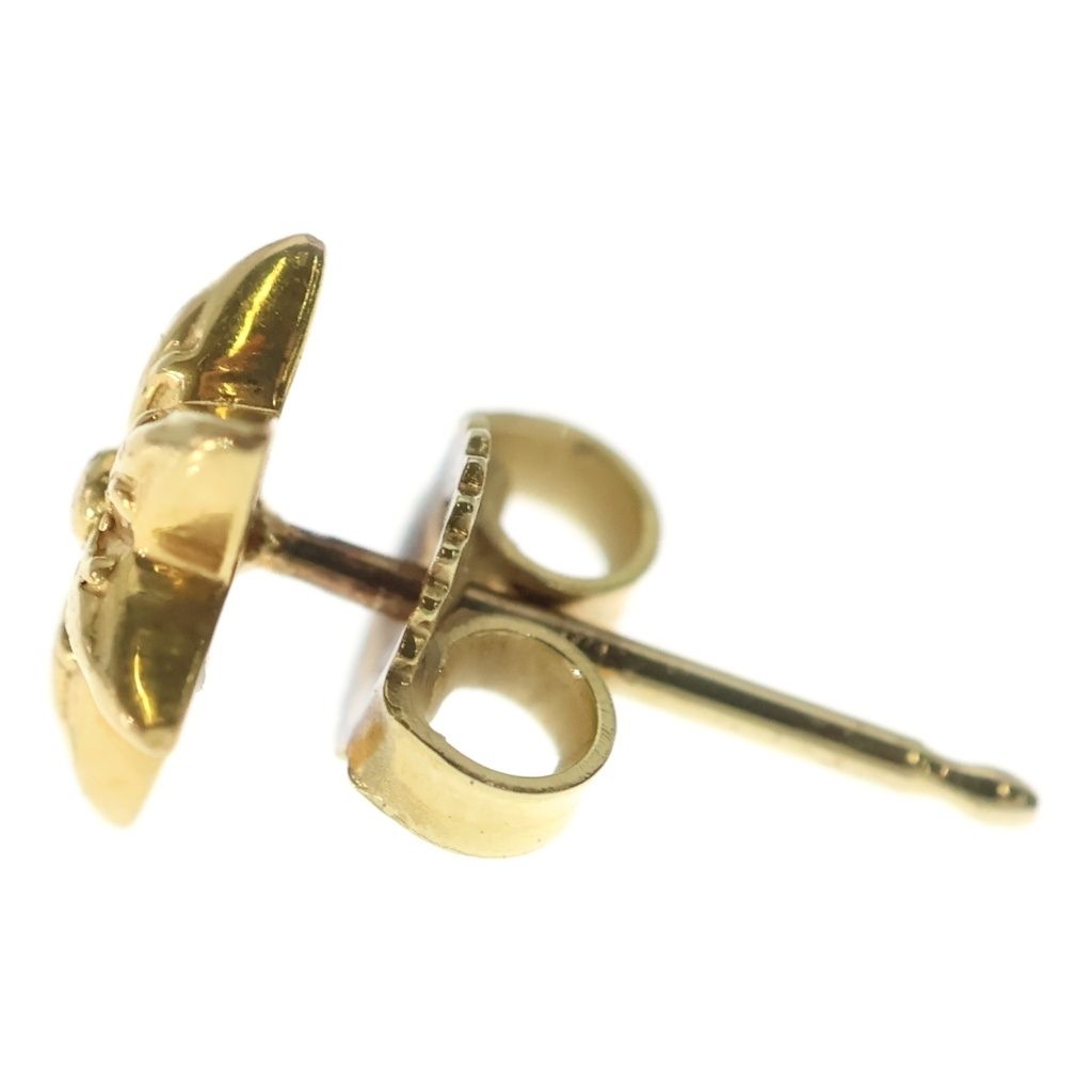 CHROME HEARTS (クロムハーツ) 22K CO STAR スタースタッド ピアス ゴールド
