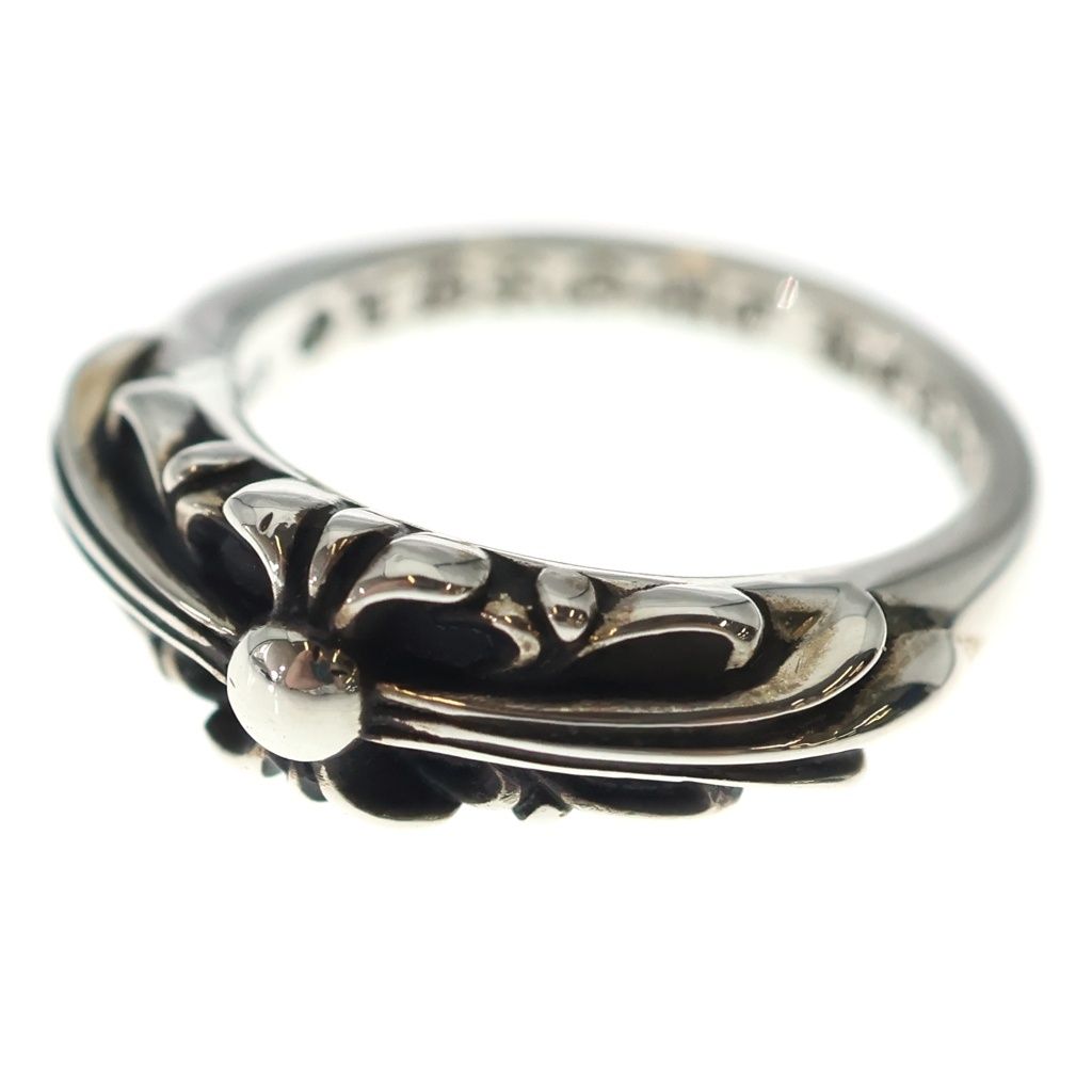 CHROME HEARTS (クロムハーツ) BABY CLASSIC ベイビークラシックフローラルクロスリング シルバー BCA338