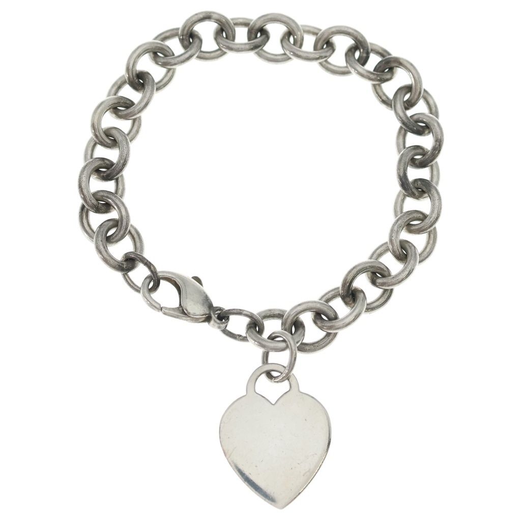 TIFFANY & Co. (ティファニー) リターン トゥ ティファニー チェーン ブレスレット シルバー SV925 34g