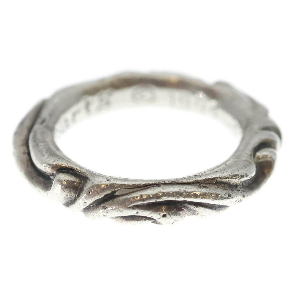 CHROME HEARTS (クロムハーツ) SCRL BAND スクロールバンド リング シルバー #11 BCA351 CHROME HEARTS (クロムハーツ) SCRL BAND スクロールバンド リング シルバー #11 BCA351