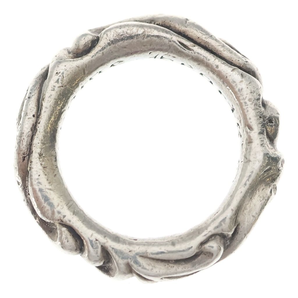 CHROME HEARTS (クロムハーツ) SCRL BAND スクロールバンド リング シルバー #11 BCA351 CHROME HEARTS (クロムハーツ) SCRL BAND スクロールバンド リング シルバー #11 BCA351