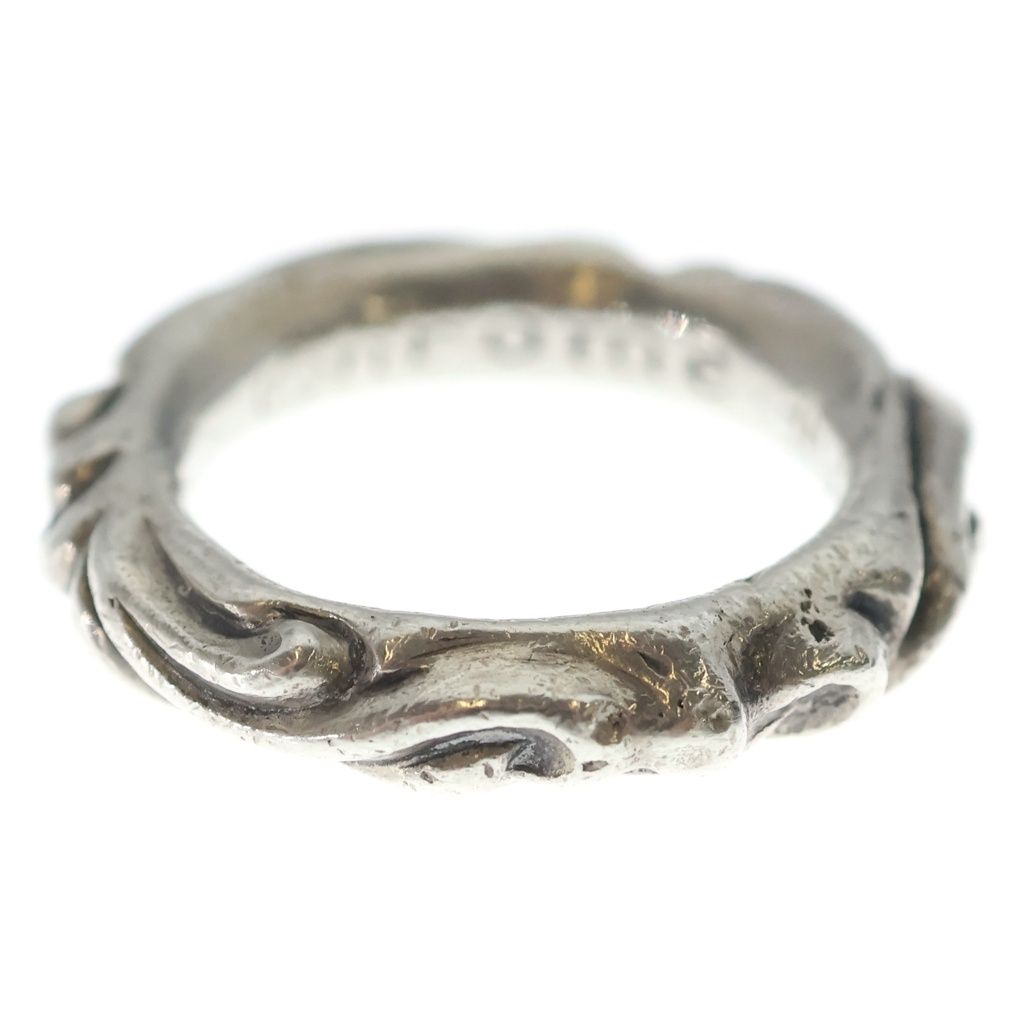 CHROME HEARTS (クロムハーツ) SCRL BAND スクロールバンド リング シルバー #11 BCA351 CHROME HEARTS (クロムハーツ) SCRL BAND スクロールバンド リング シルバー #11 BCA351
