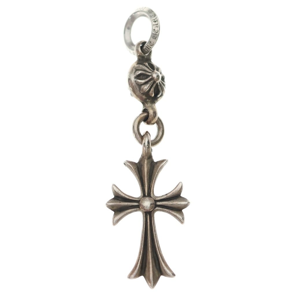 CHROME HEARTS (クロムハーツ) 1B TNY CH CRS 1ボール タイニー CHクロス チャーム ペンダントトップ シルバー BCA197