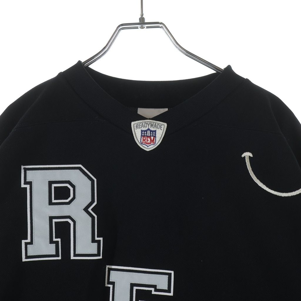 READY MADE (レディメイド) GAME SHIRT SMILE 長袖シャツ ブラック
