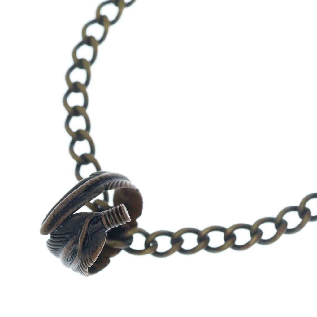 Maison Martin Margiela (メゾンマルタンマルジェラ) 07SS ARCHIVE FEATHER RING NECKLACE アーカイブ 本人期 フェザーリング ネックレス ゴールド