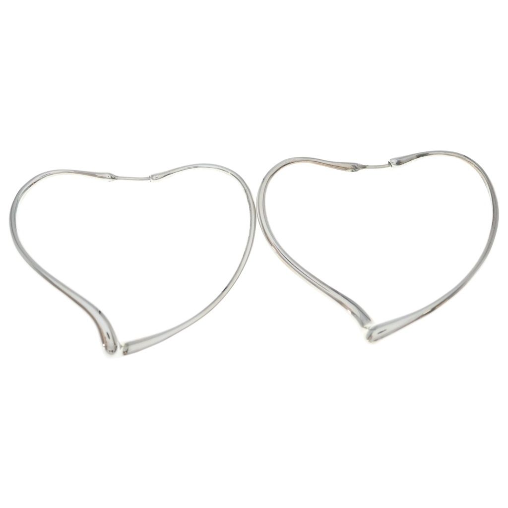 TIFFANY & Co. (ティファニー) Open Heart Hoop オープンハート フープ