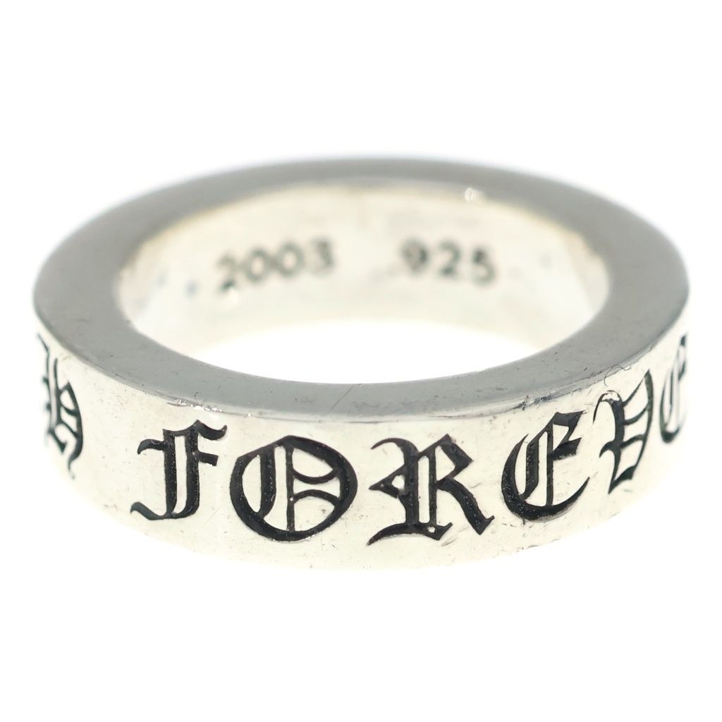 CHROME HEARTS (クロムハーツ) 6mm SPACER FOREVER 6mmスペーサーリング フォーエバーシルバーBCA337
