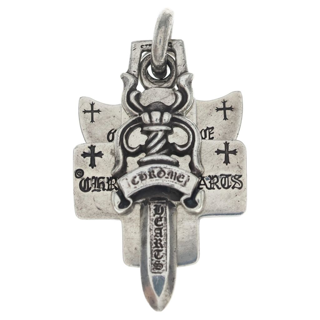 CHROME HEARTS (クロムハーツ) 3TRINKETS 3トリンケッツ ペンダントトップ シルバー BCA202