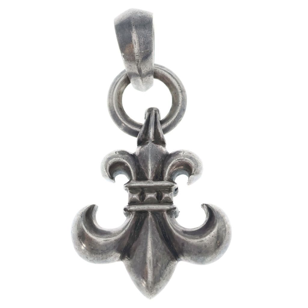 CHROME HEARTS (クロムハーツ) BS FLUER W BALE BSフレア Wベイル ペンダントトップ シルバー BCA211