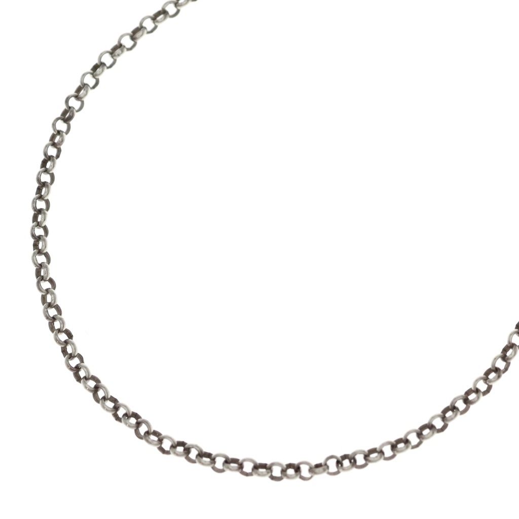 CHROME HEARTS (クロムハーツ) NECKCHAIN R18 ロールチェーンネックレス 18inch シルバー BCA083