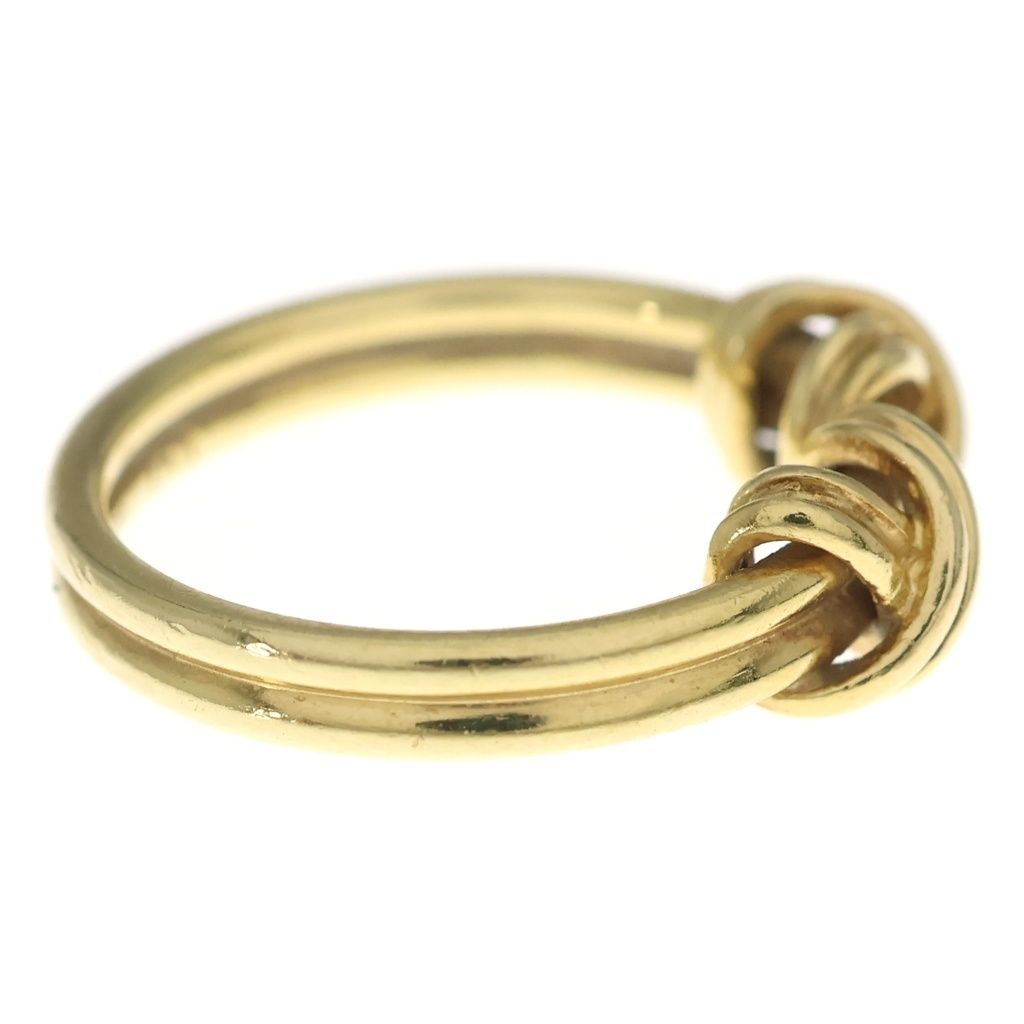 TIFFANY & Co. (ティファニー) ダブル シグネチャー クロス リング ゴールド Au750YG 3.6g TIFFANY & Co. (ティファニー) ダブル シグネチャー クロス リング ゴールド Au750YG 3.6g