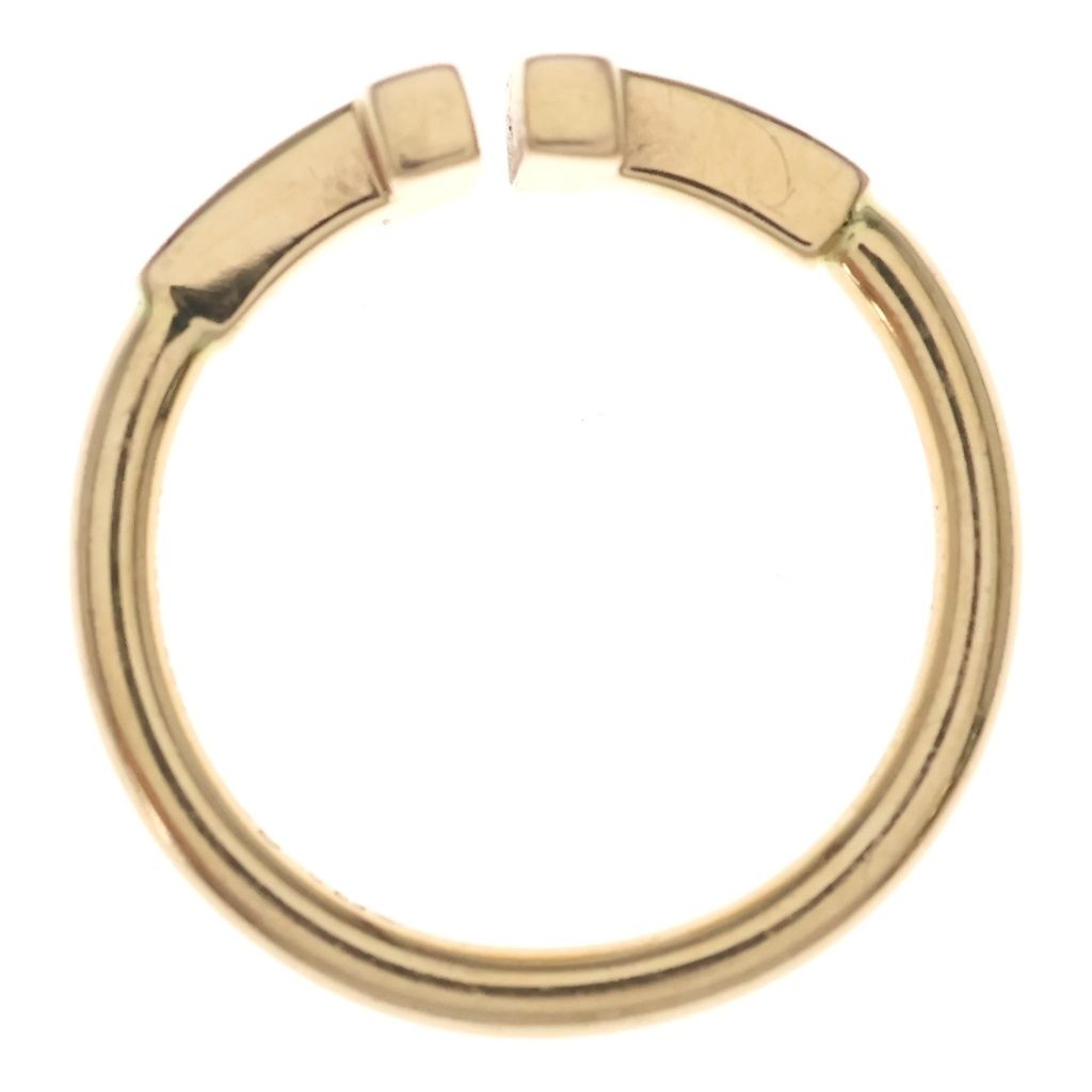TIFFANY & Co. (ティファニー) Tワイヤー リング ピンクゴールド Au750PG 3.0g