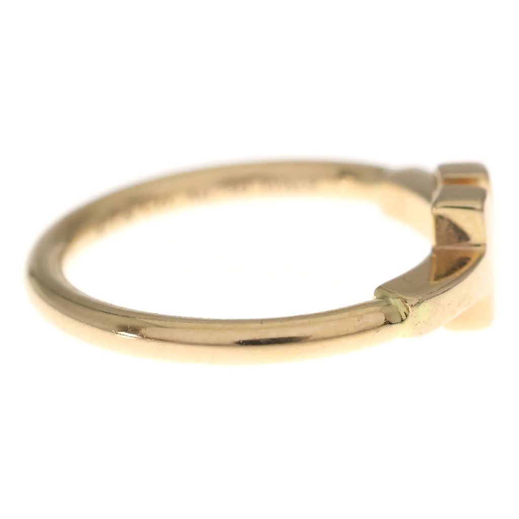 TIFFANY & Co. (ティファニー) Tワイヤー リング ピンクゴールド Au750PG 3.0g