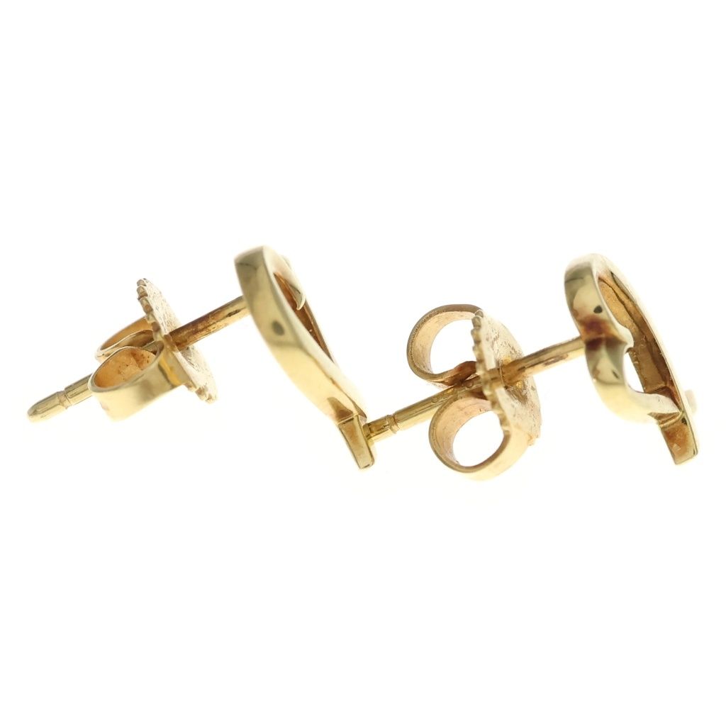 ティファニー ゴールド LOVE ピアス 750 K18 片耳 TO127 TIFFANY&Co. ティファニー ラビングハート ピアス 18金 K18イエロー