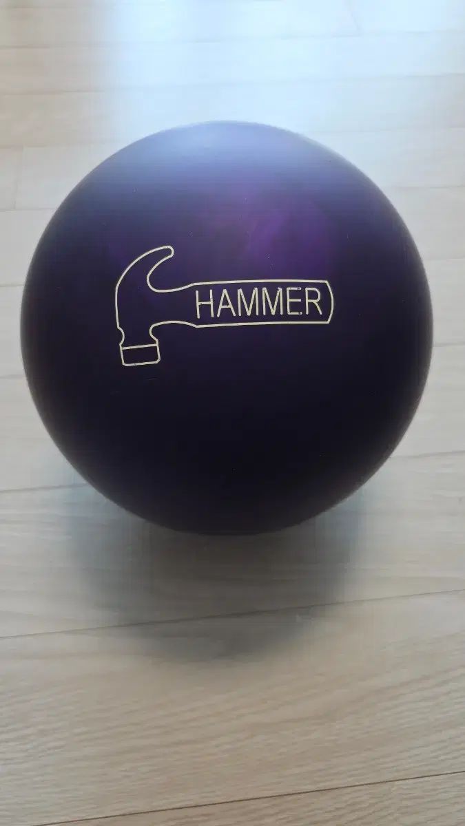パープルHAMMER 15 パウンド 新品 ボール 出品
