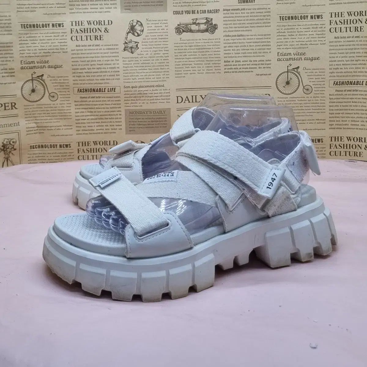 PALLADIUM(パラディウム) リーボルト フラットフォーム サンダル 230