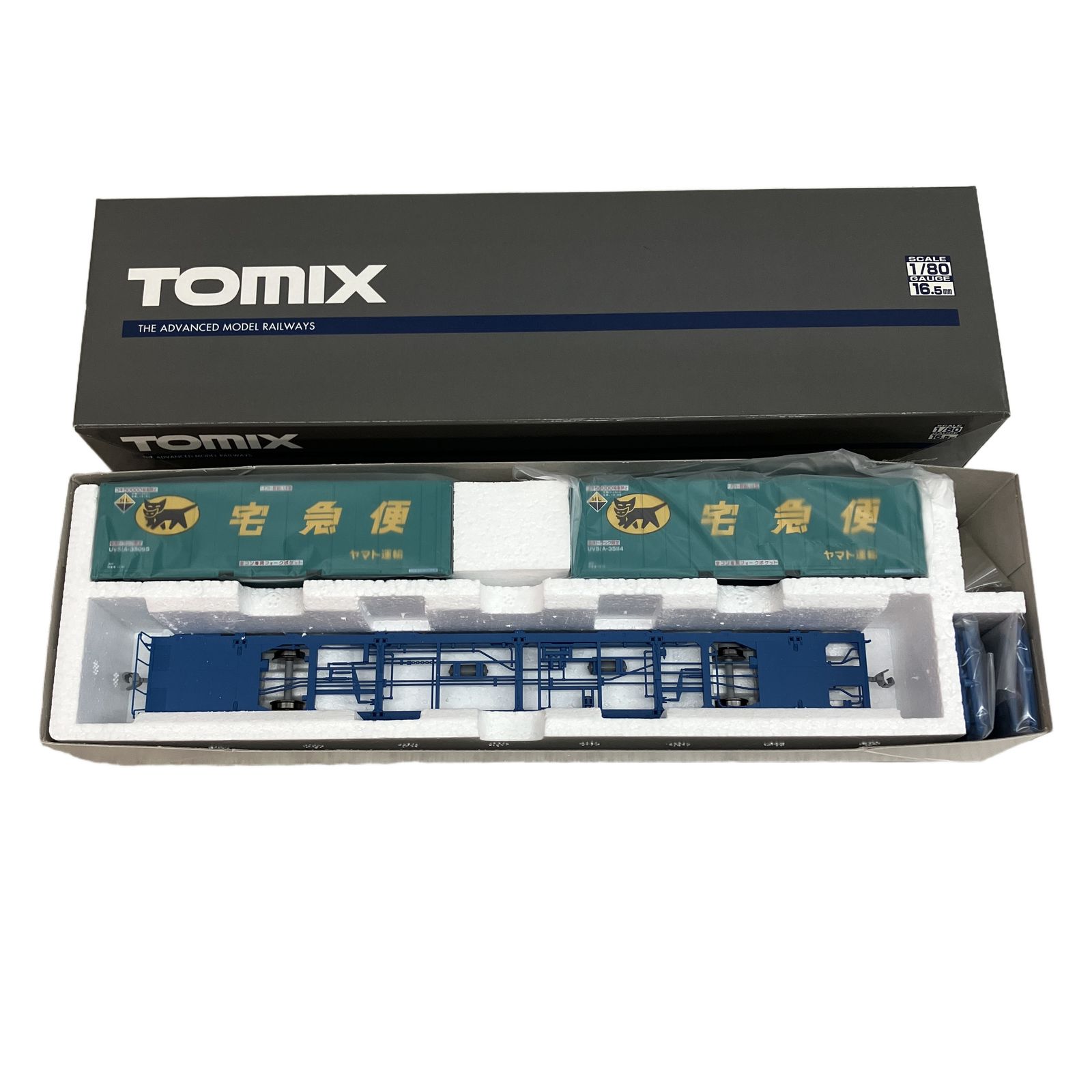 TOMIX HO-738 JR貨車 コキ104形 ヤマト運輸コンテナ付き HOゲージ 鉄道