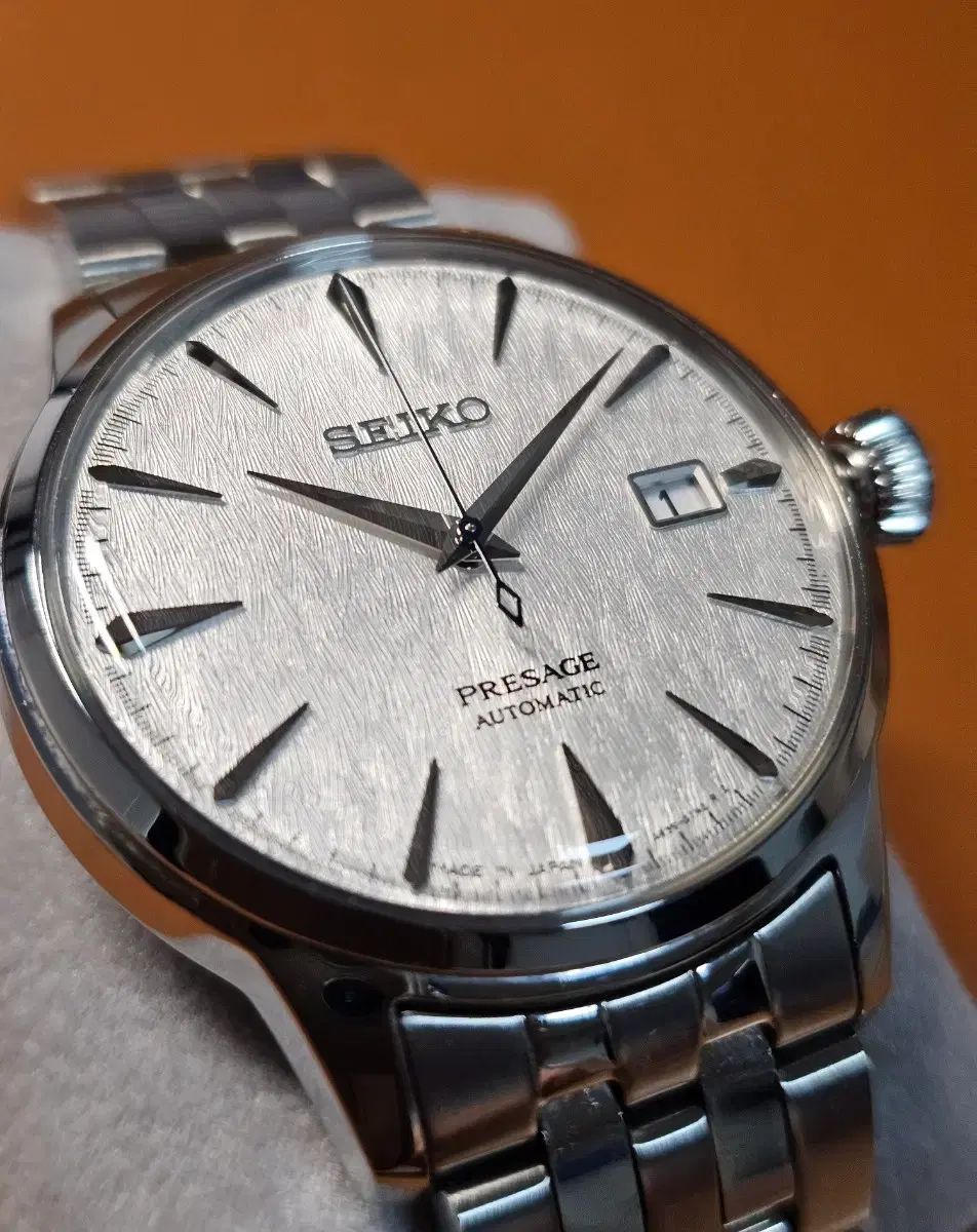 SEIKO プレザージュ 雪の結晶 限定モデル SRPC97J1 (冬景色)