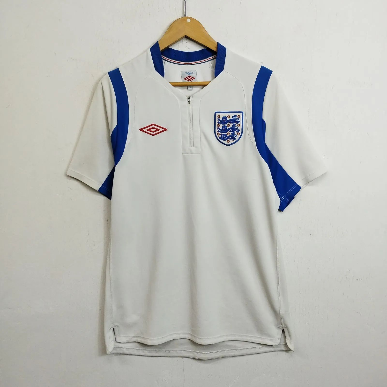 00s Umbro イングランド代表 2010-11 ゲームシャツ ホームモデル