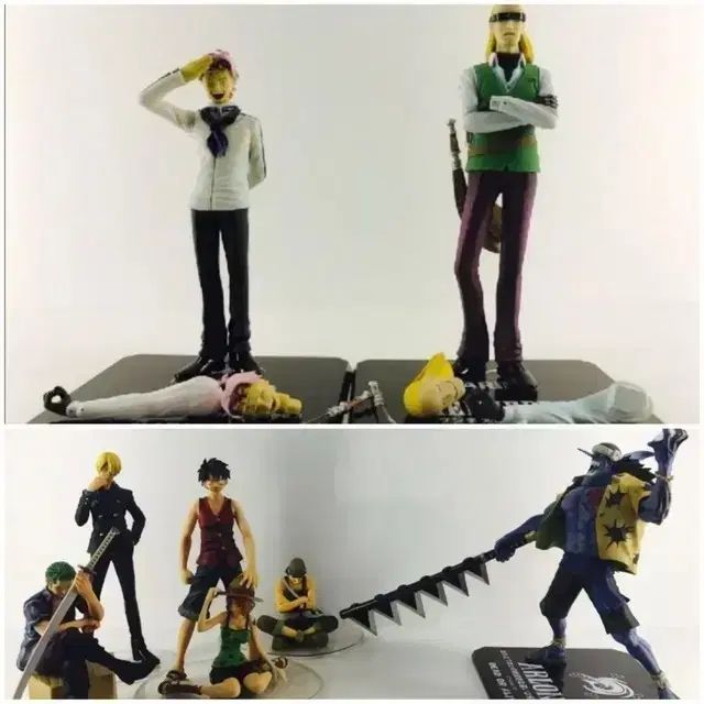ONE PIECE フィギュア DXF スタイル 8種 セット