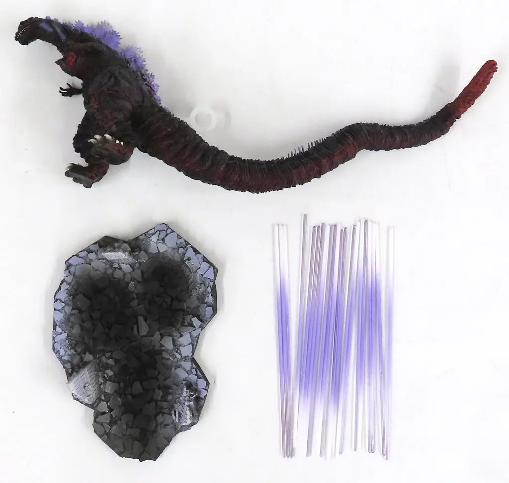 【中古】フィギュア ゴジラ第4形態 Ver.2.2 放射線流発射状態 「シン・ゴジラ」 ゴジラ特撮大百科 レジンキャスト製塗装済みオーナメント