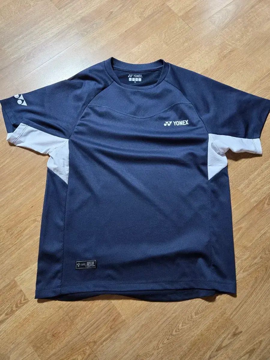 YONEX ヨネックス バドミントン 半袖 Tシャツ ネイビー 白