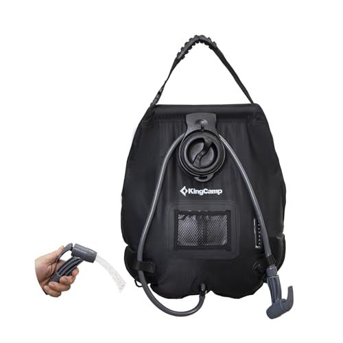 KingCamp ポータブルシャワー ソーラーシャワー 20L お湯 温水 軽量 漏れ防止デザイ 携帯便利 簡易シャワー キャンプ アウトドア 防災 野外 shu 4,793円