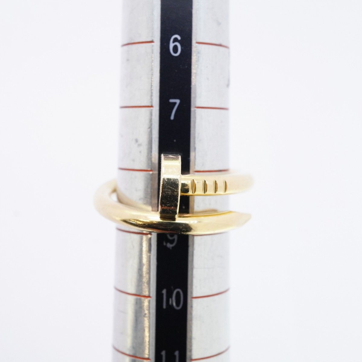【6jdb0804】カルティエ リング ジュストアンクル K18YG イエローゴールド ＃51【中古】レディース