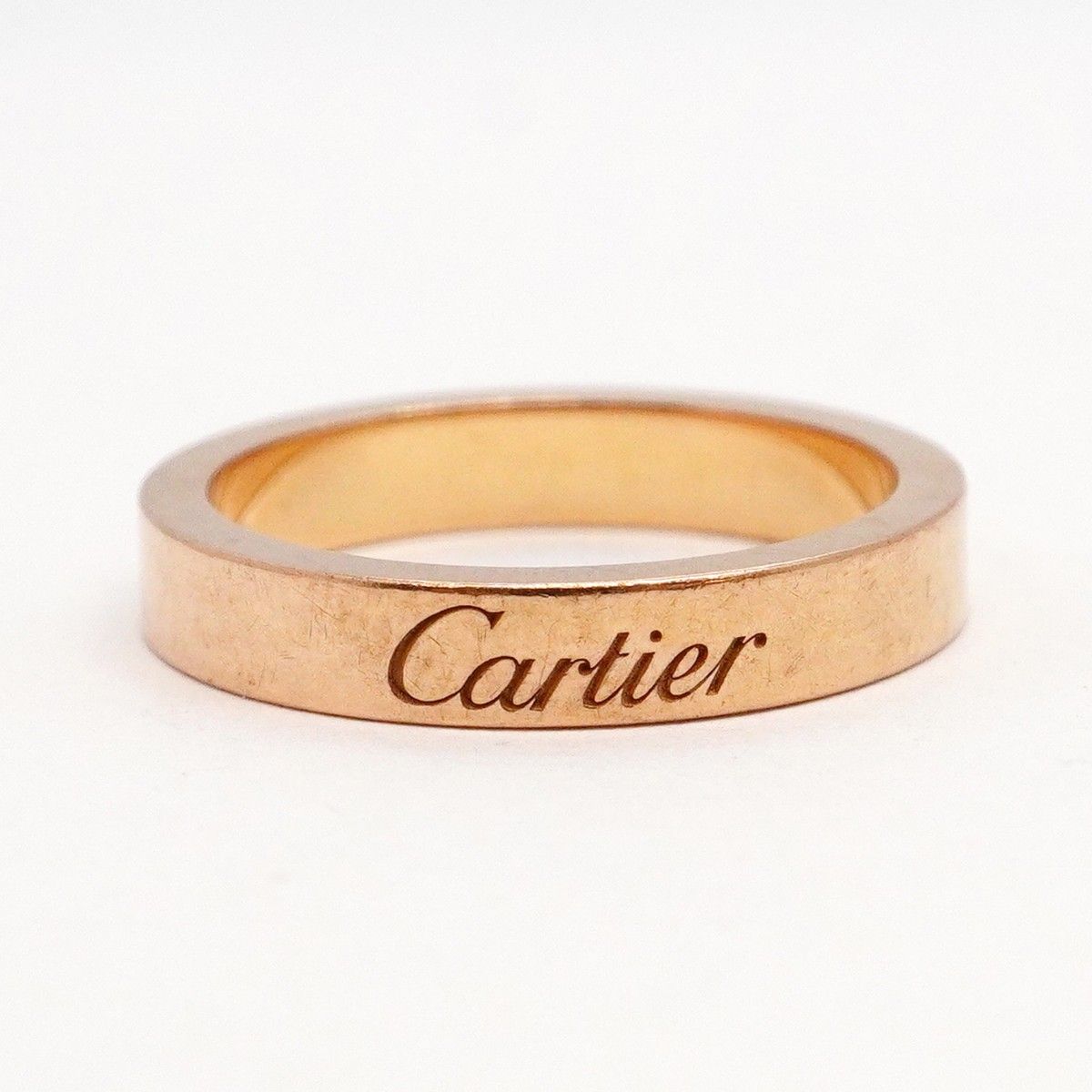 【6jdb0827】カルティエ リング Cドゥ K18PG ピンクゴールド #46【中古】レディース 【6jdb0827】カルティエ リング Cドゥ K18PG ピンクゴールド #46【中古】レディース