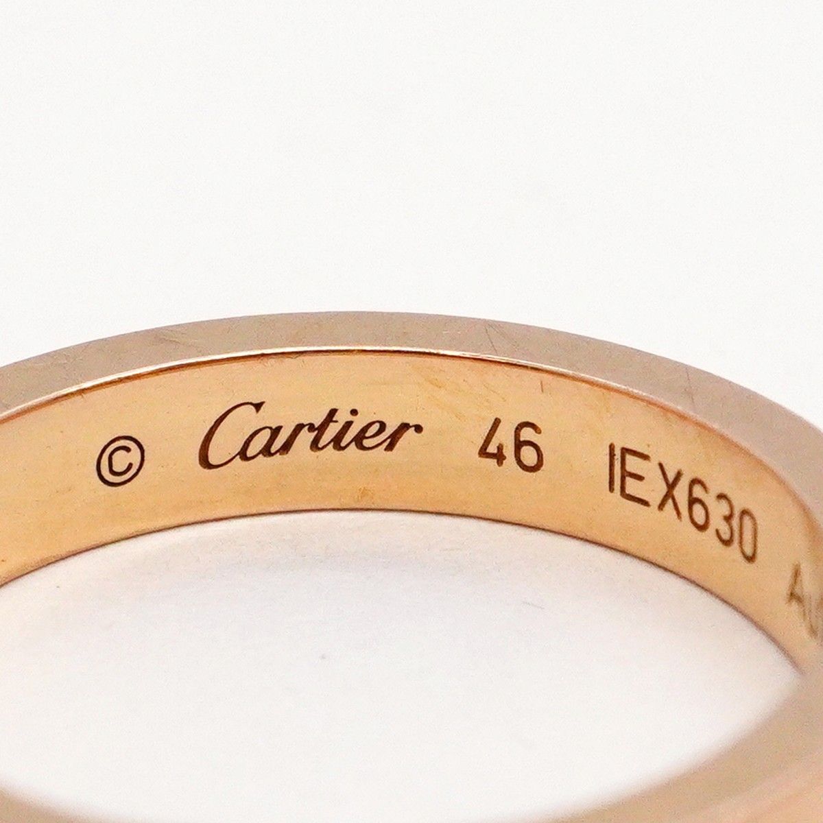 【6jdb0827】カルティエ リング Cドゥ K18PG ピンクゴールド #46【中古】レディース 【6jdb0827】カルティエ リング Cドゥ K18PG ピンクゴールド #46【中古】レディース