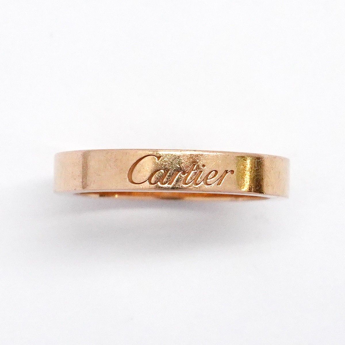 【6jdb0827】カルティエ リング Cドゥ K18PG ピンクゴールド #46【中古】レディース 【6jdb0827】カルティエ リング Cドゥ K18PG ピンクゴールド #46【中古】レディース